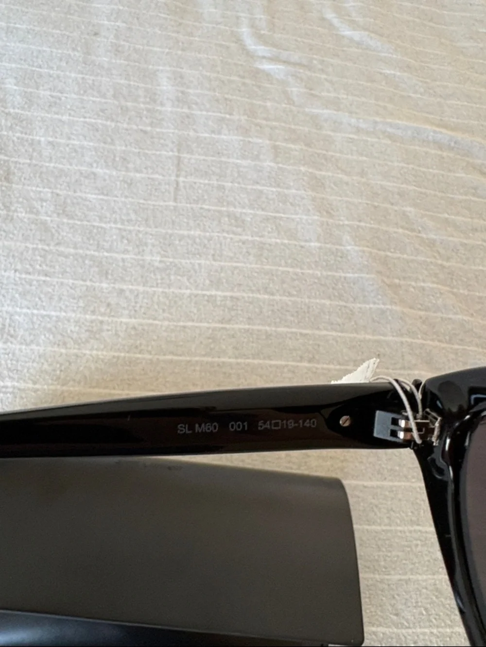 Saint Laurent Black Oversized Sunglasses - Picture 6 of 6